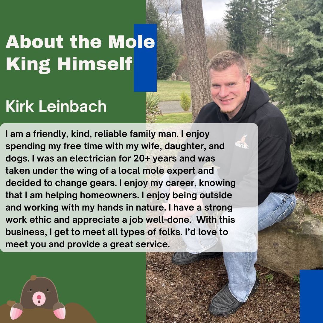 Mole Removal Services by NW Mole King