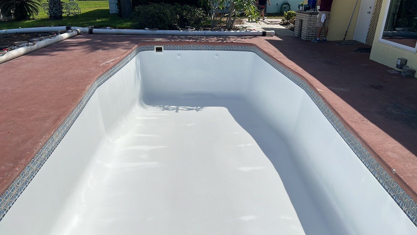 fiberglass pool work