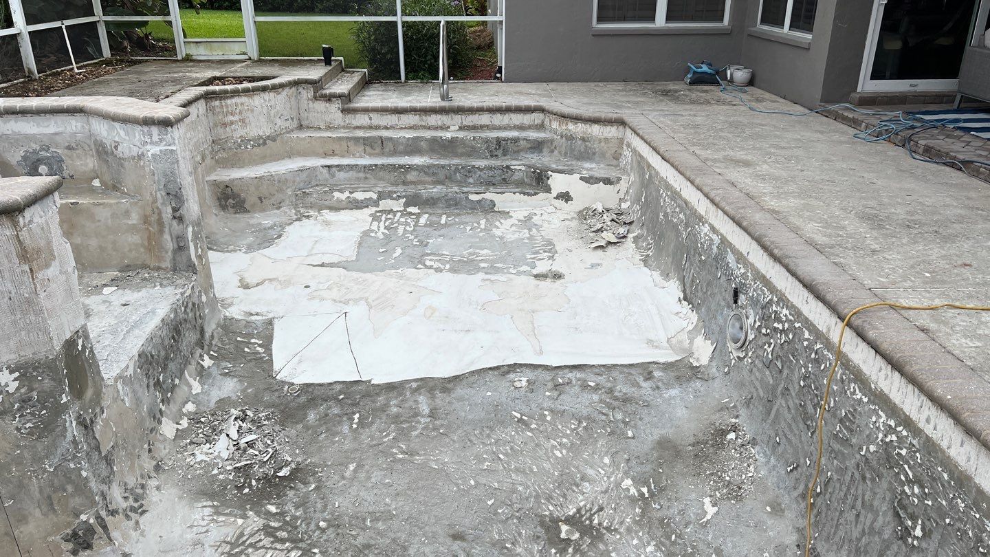 before paver work