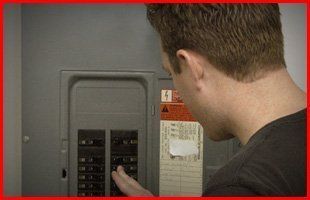 Checking power panel