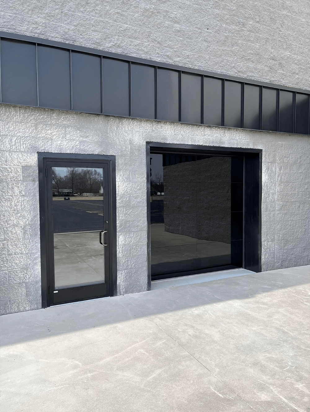Commercial doors and windows
