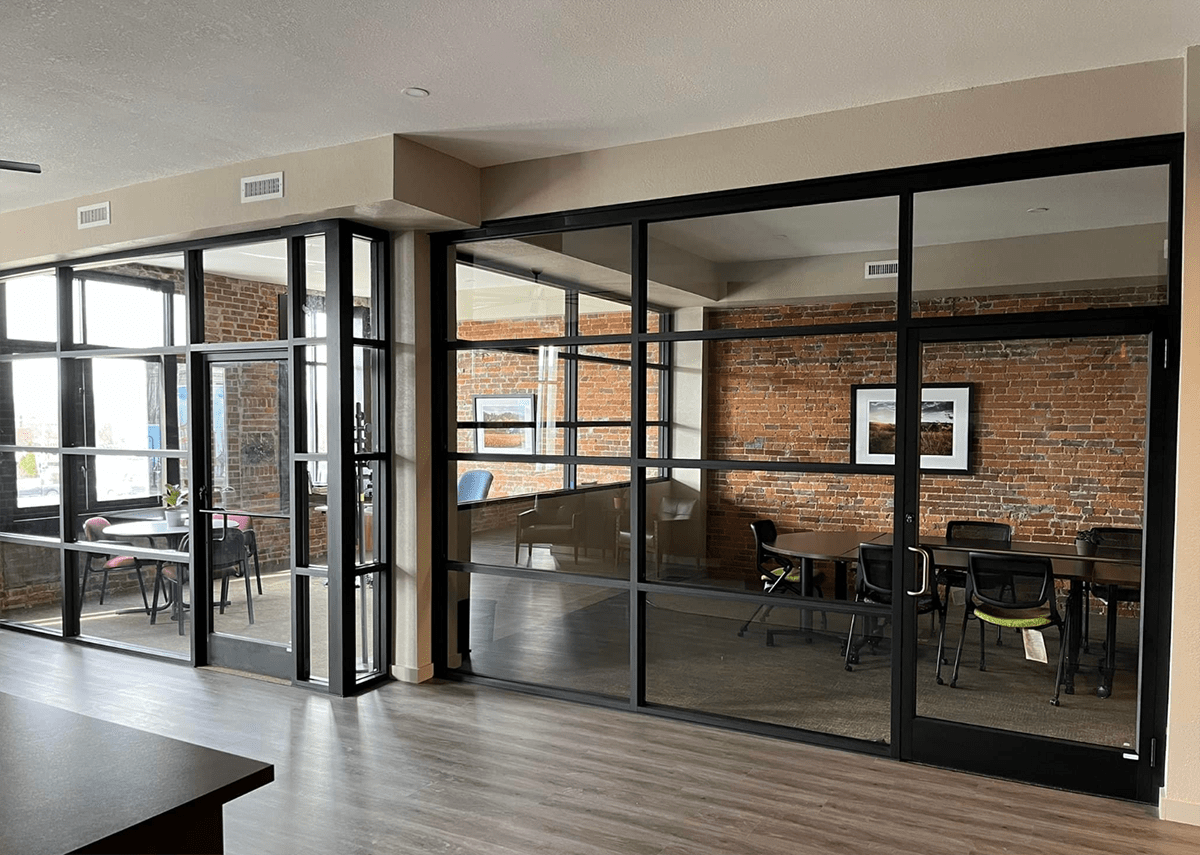 Commercial doors and windows