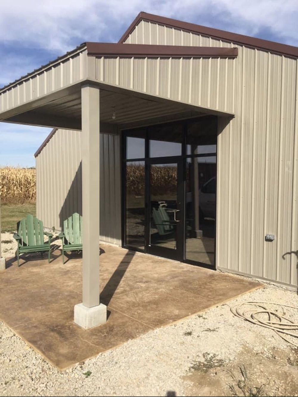 Commercial doors and windows