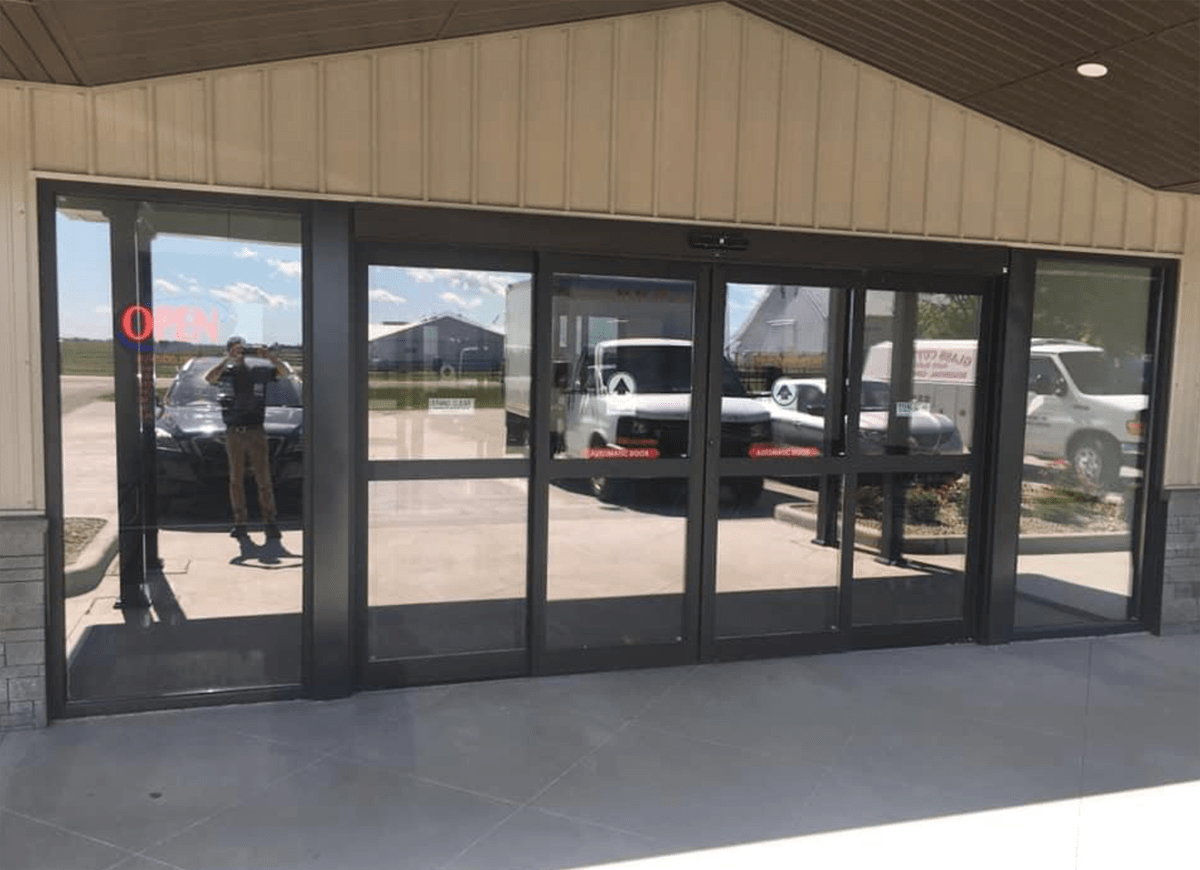 Commercial doors and windows