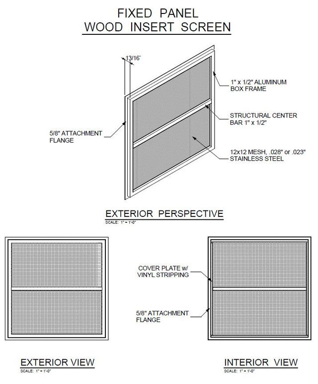 Window Screen Physical Sample Anatomy Of A Window Screen