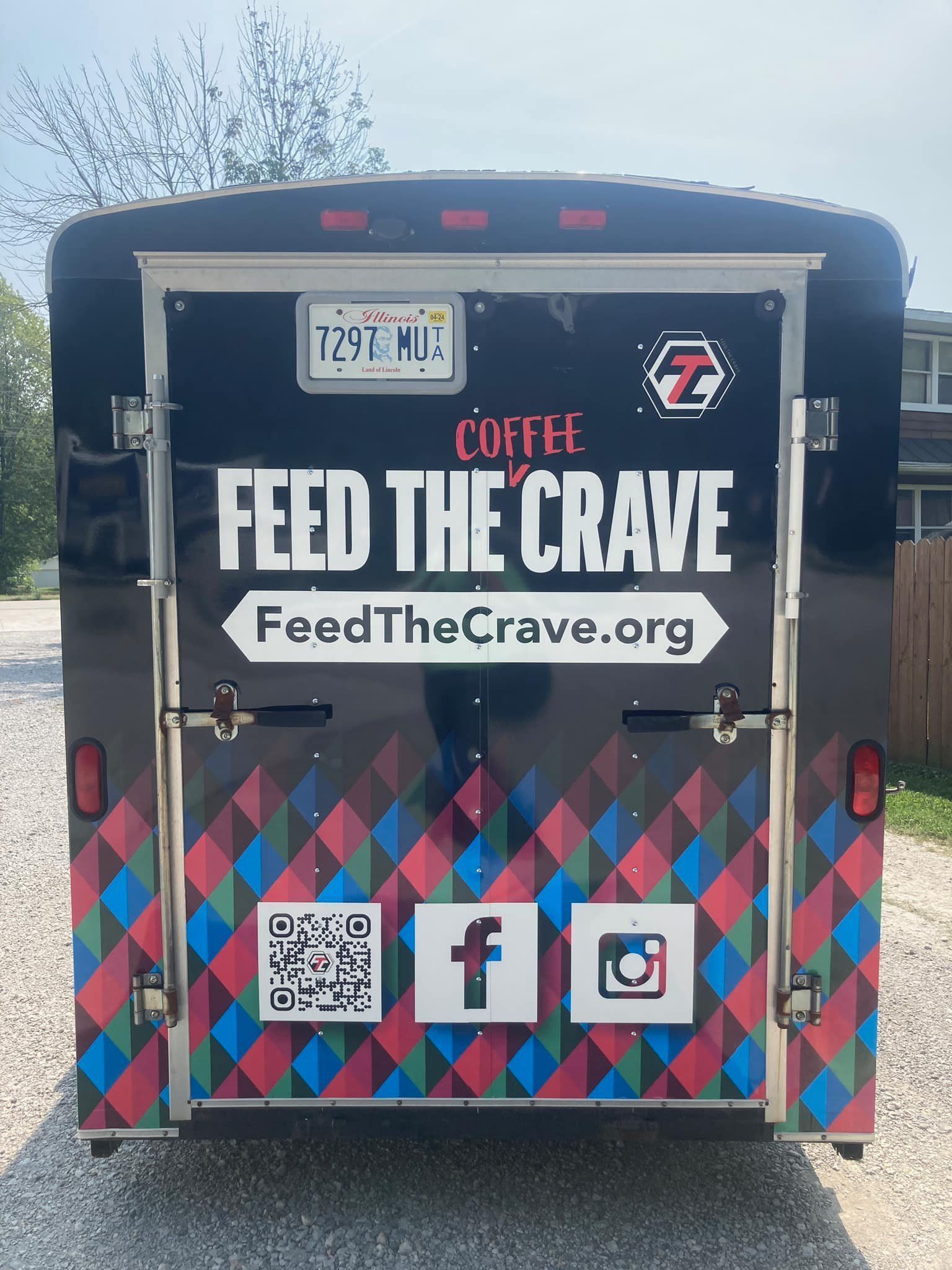 Feed the crave food truck wrap