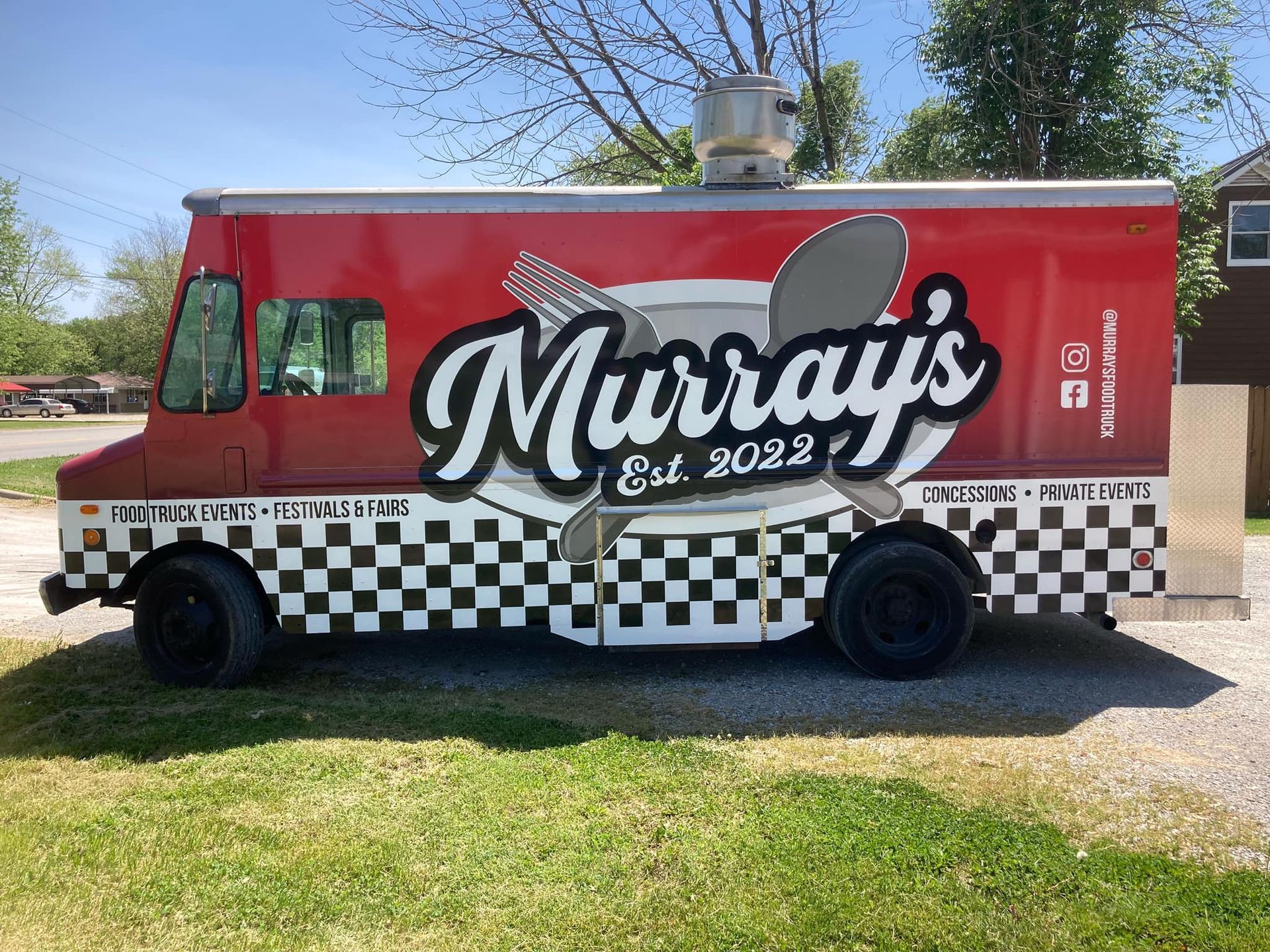 Murray's food truck wrap