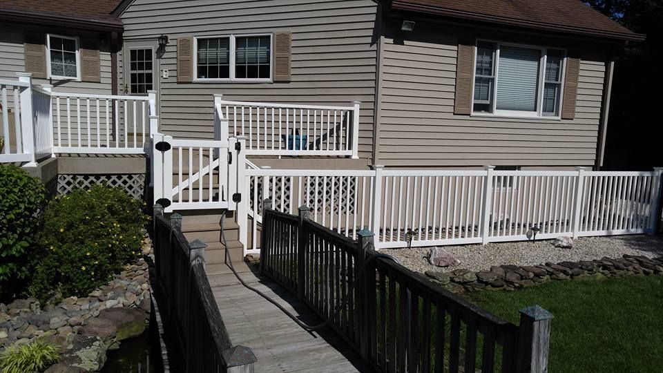 Custom aluminum fence