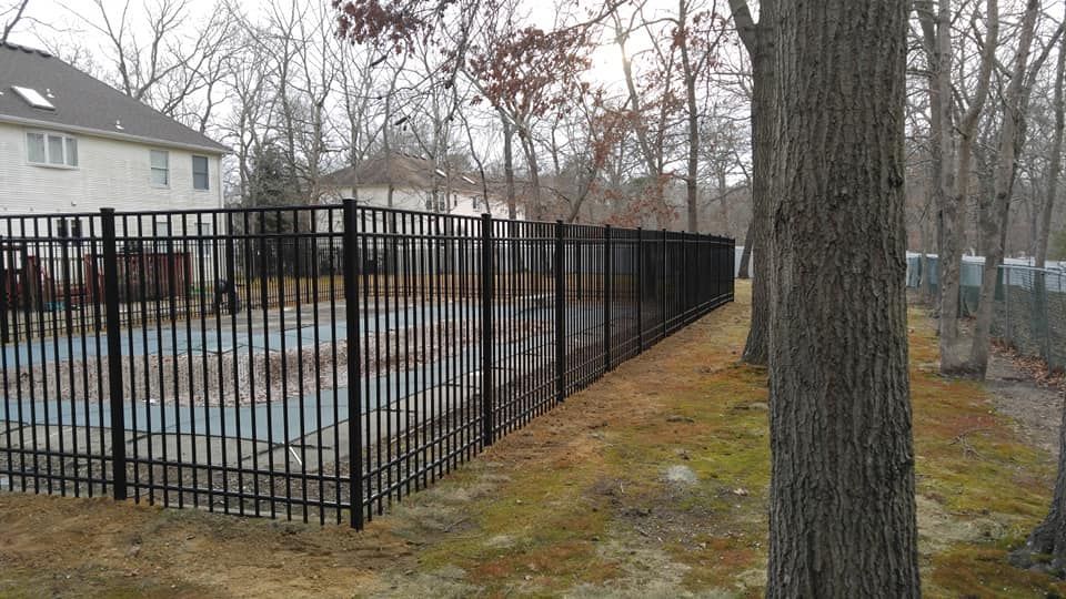 Custom aluminum fence