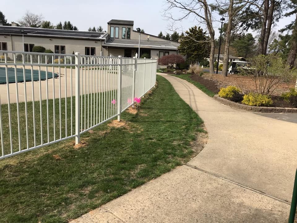 Custom aluminum fence