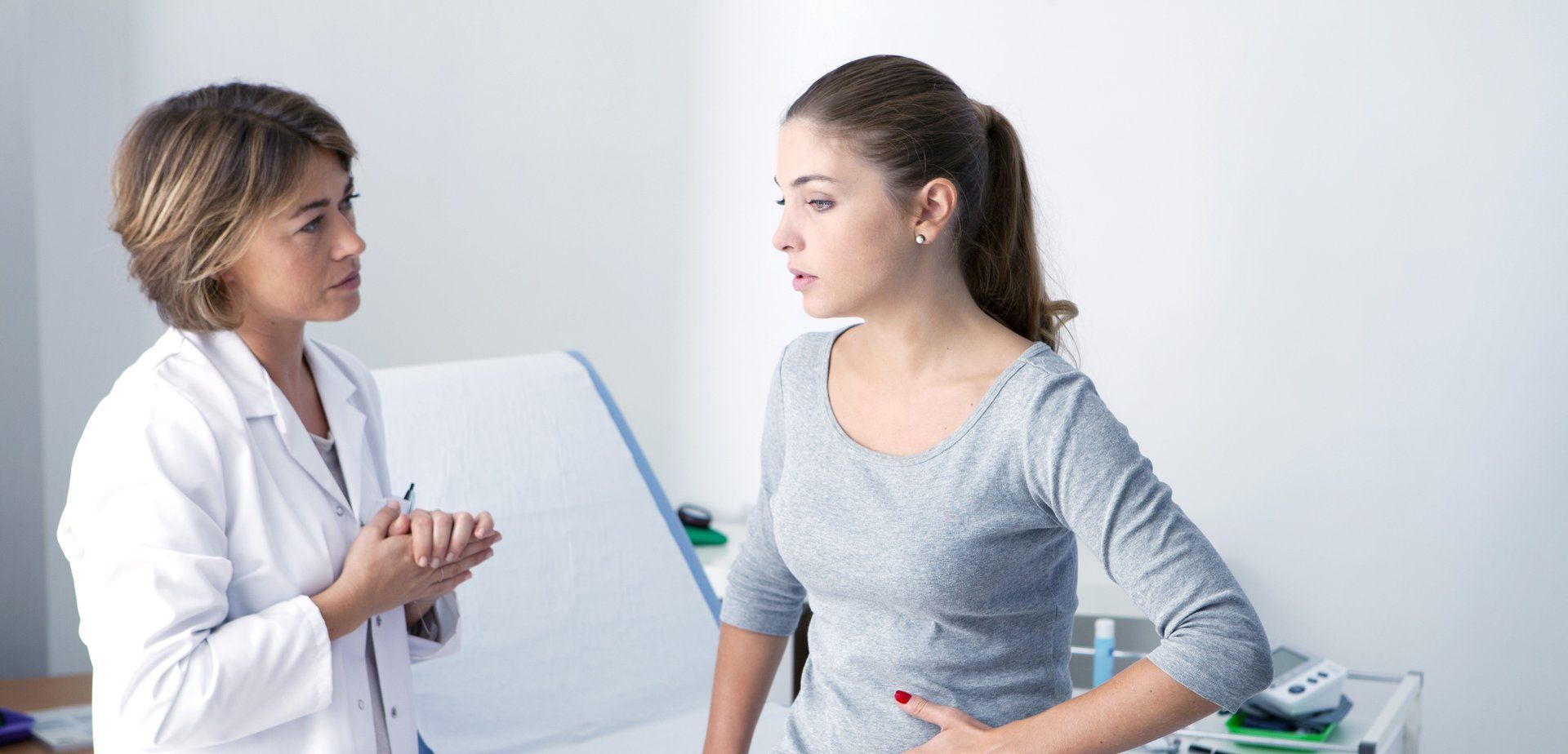 Doctor with woman