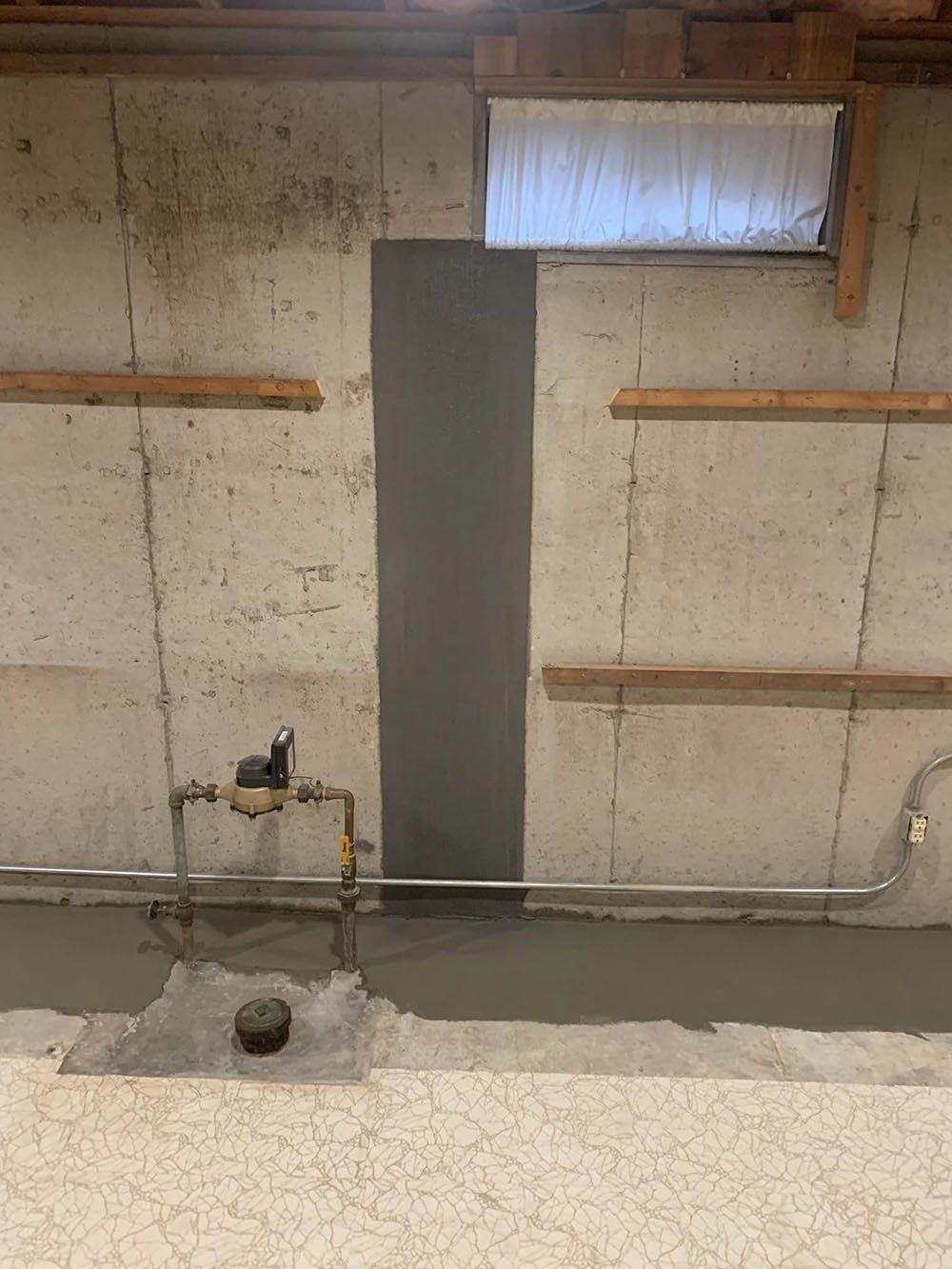 basement and foundation crack maintenance