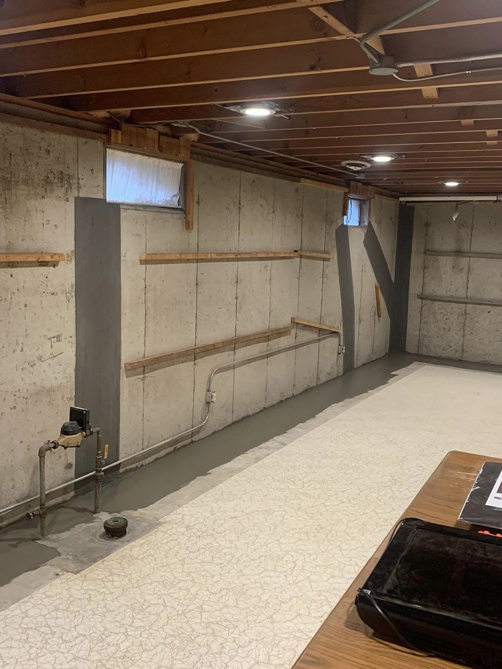 professional residential foundation crack repairing