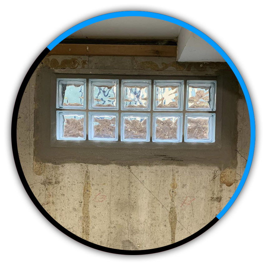 Glass Block Basement Window