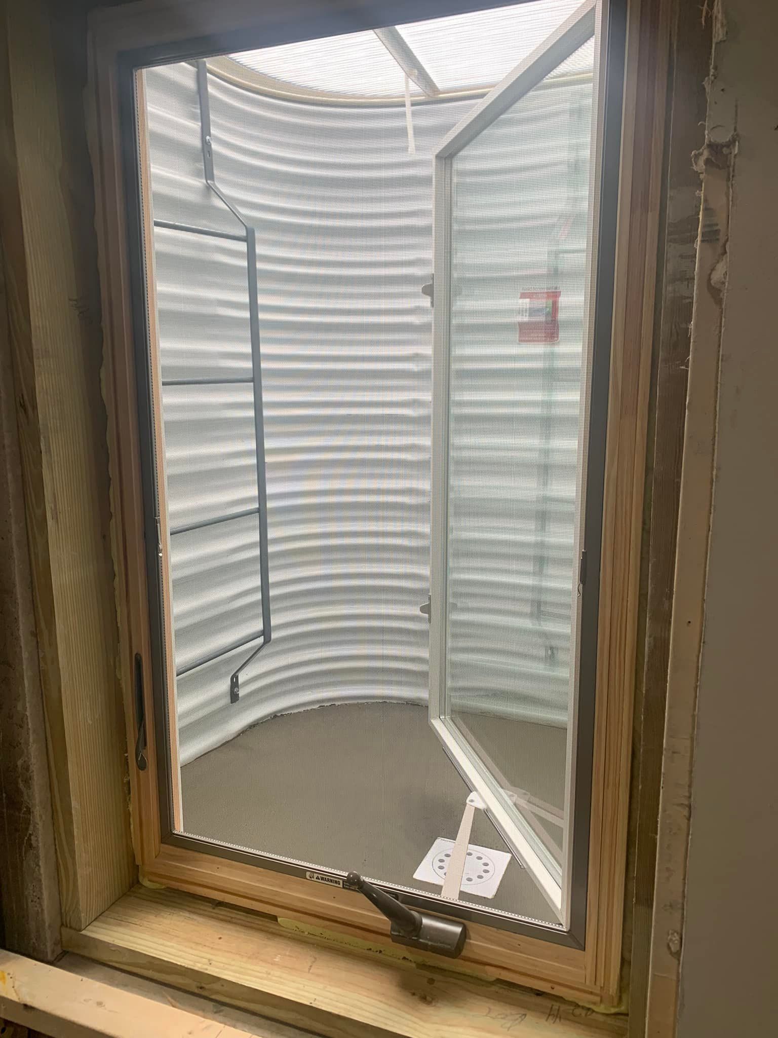 Basement window repair