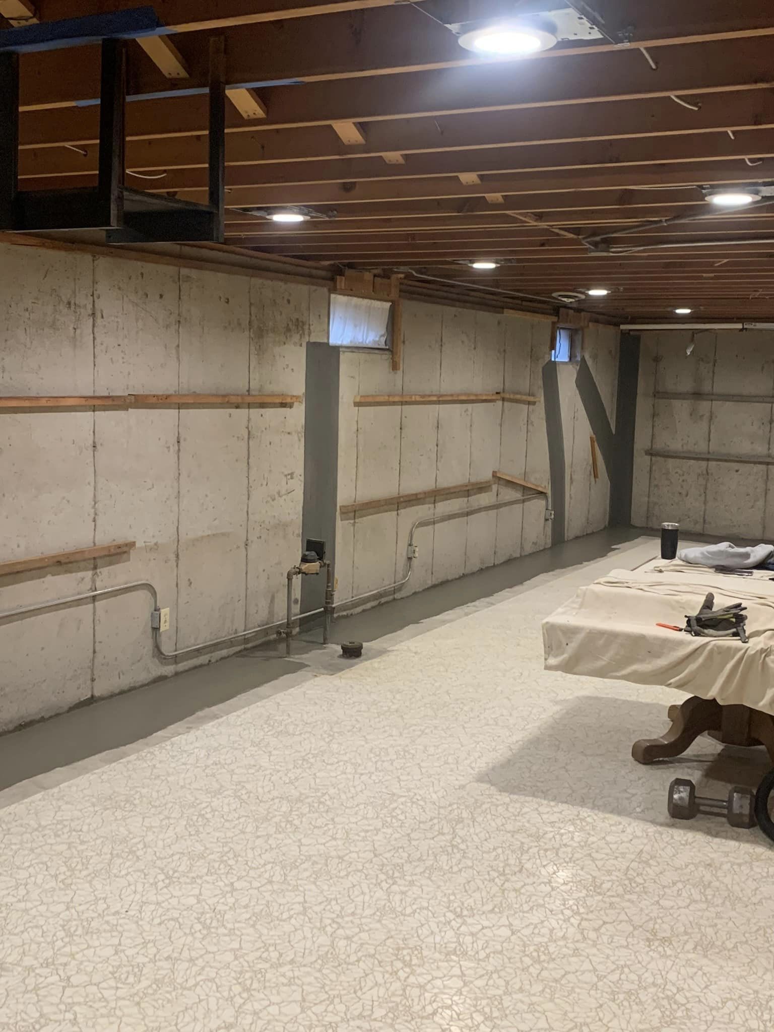 Crack repair and waterproofing