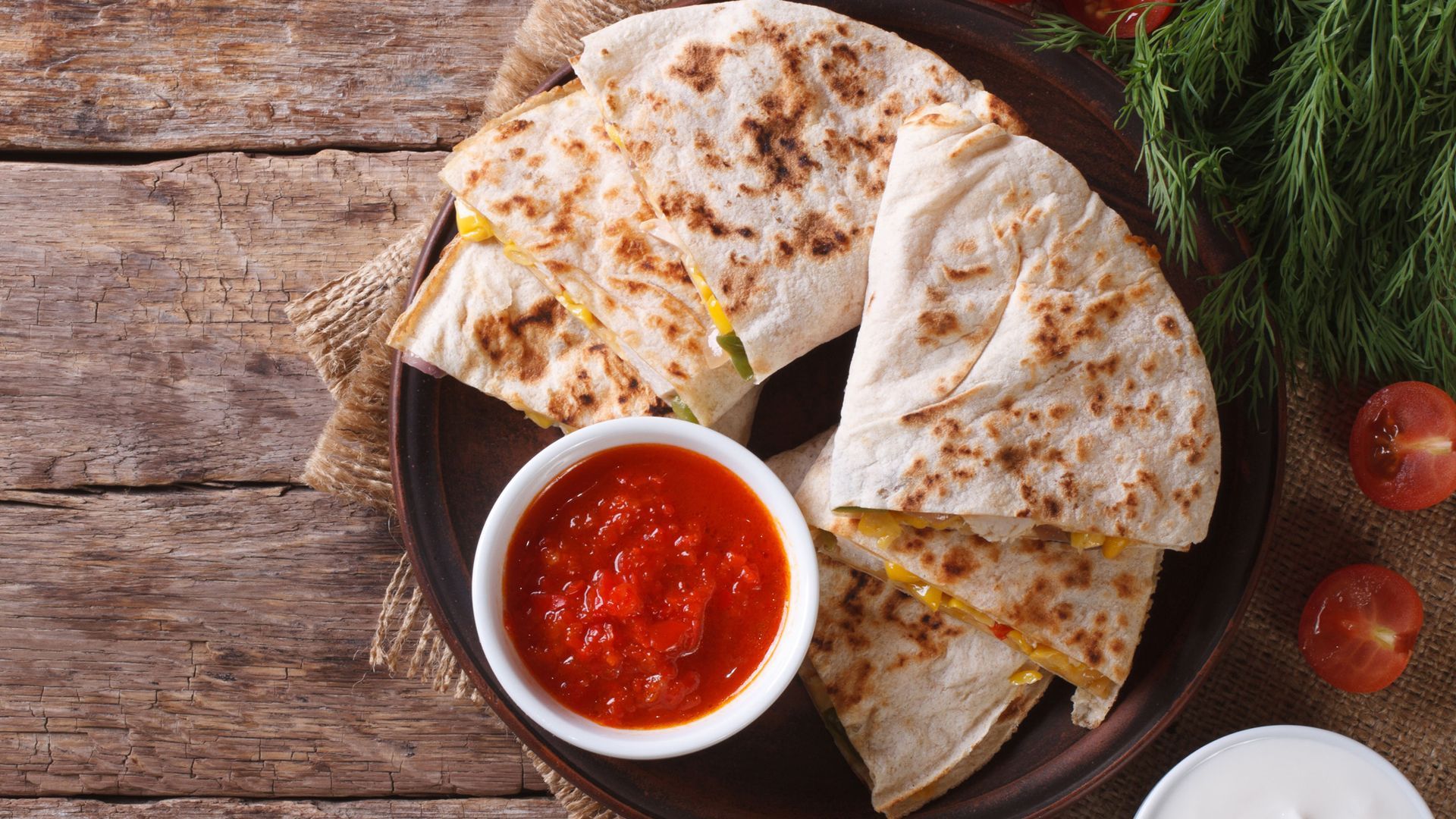 Cheese quesadilla