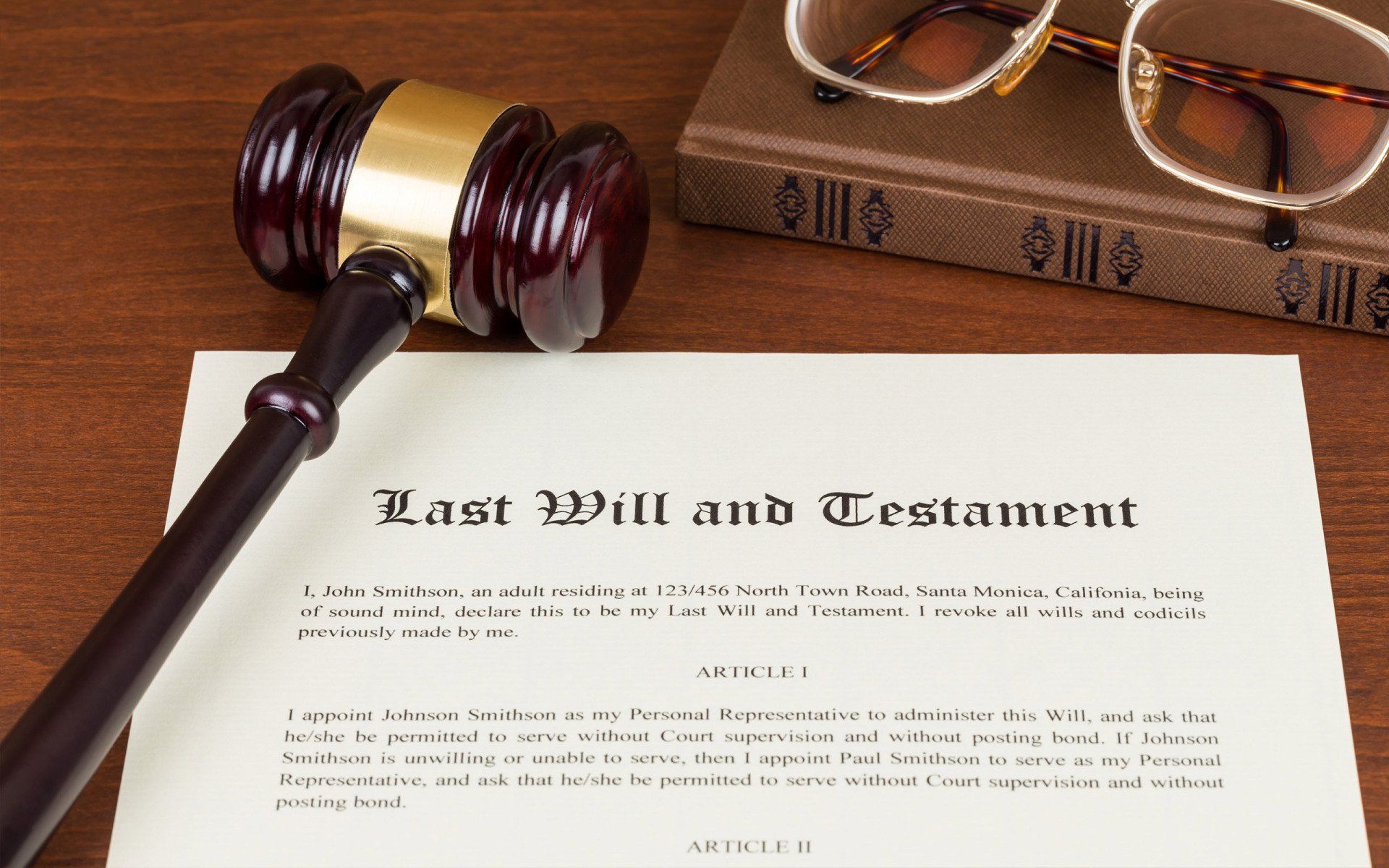 Last will and testament