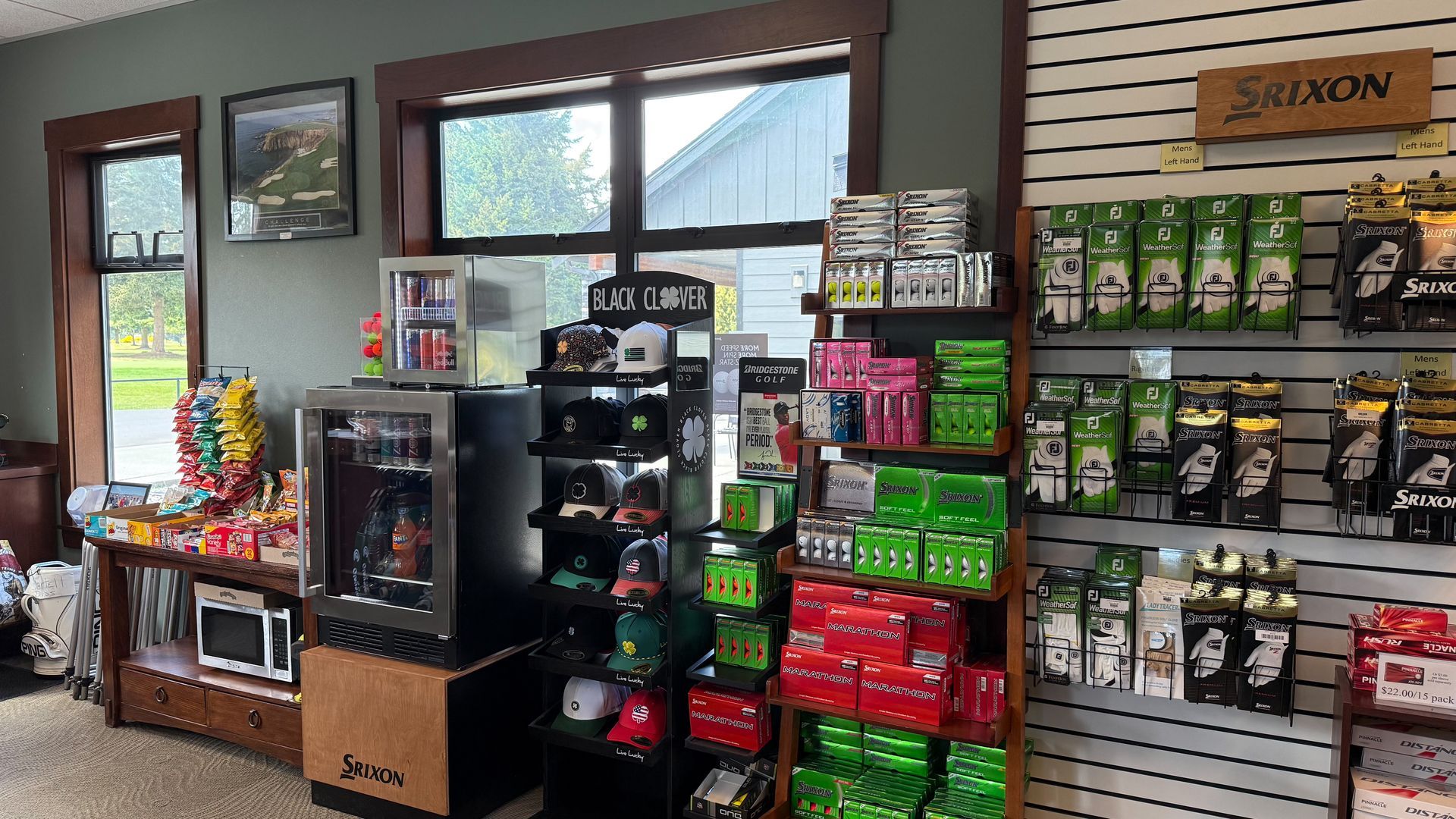 A store with gold items