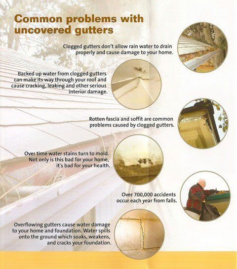 Uncovered Gutters Problems