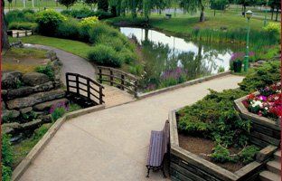 Commercial park landscape design / Commercial landscaping | Dedham, MA  | San Marino Landscaping & Construction Group | 781-329-5433