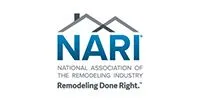 NARI logo: blue