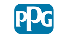 PPG logo: White 