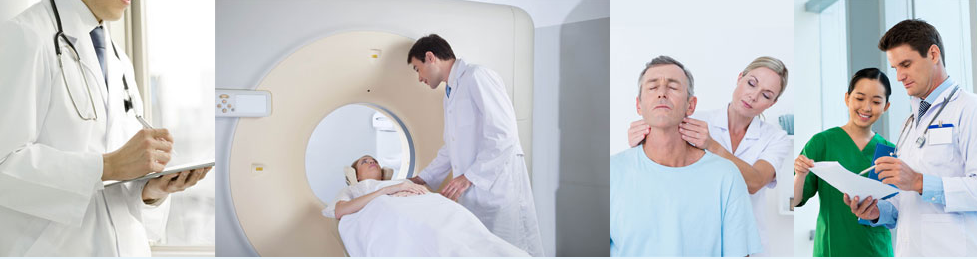 Doctor, MRI, Neck massage