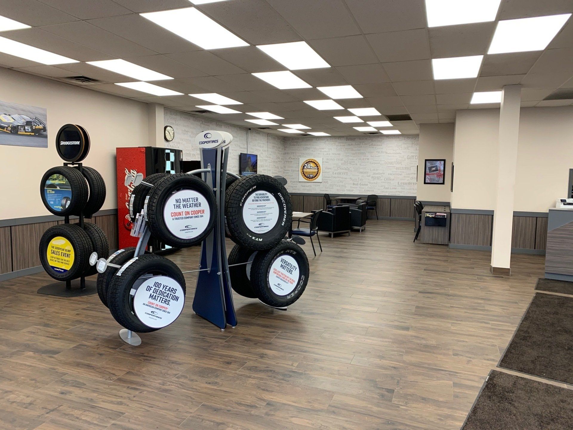 tire showroom
