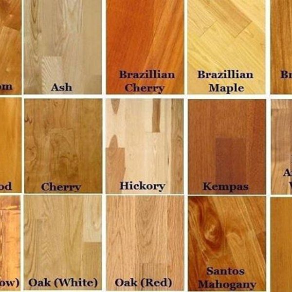 Hardwoods colors