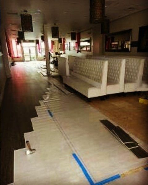 Hardwood installation