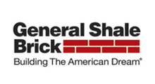 The logo for general shale brick building the american dream.