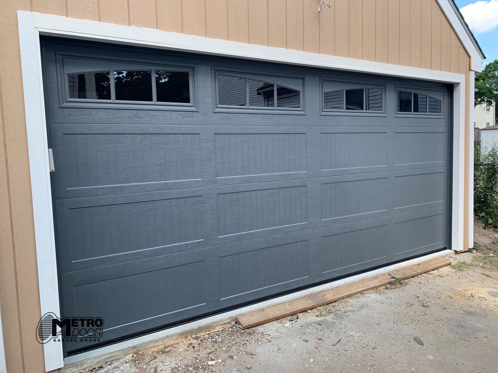 Residential garage doors