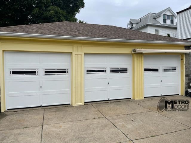 Residential garage doors