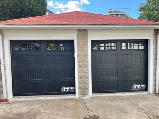 Residential garage doors