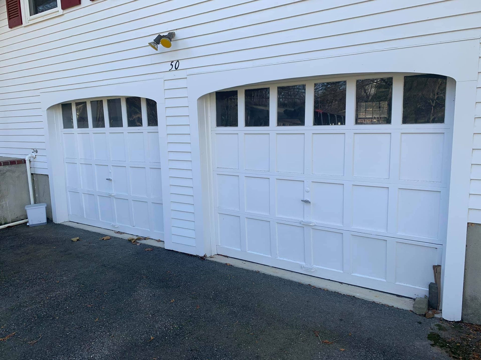 Residential garage doors
