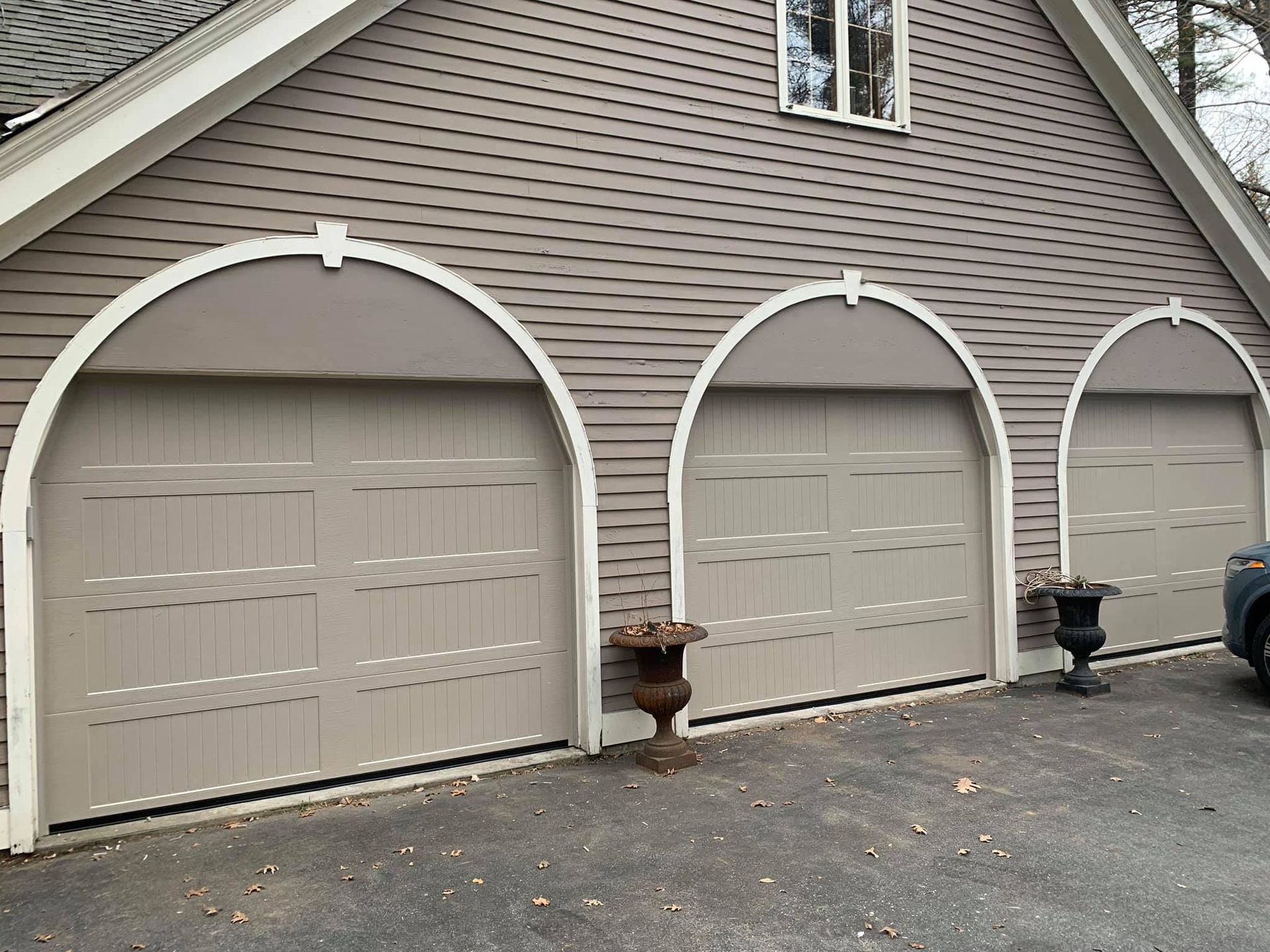 Residential garage doors