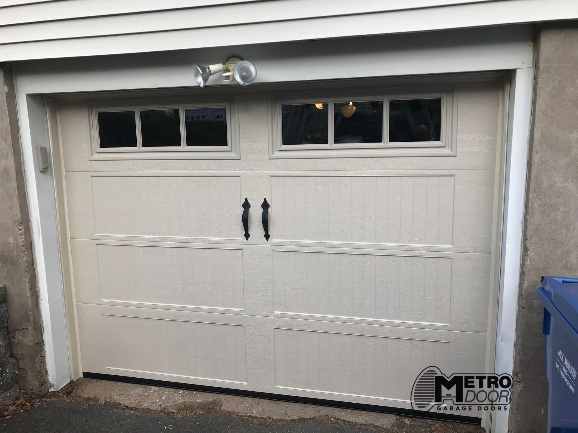 Residential garage doors