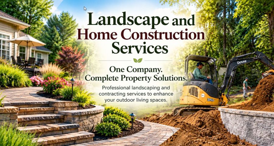 Landscape Design and Home Construction service