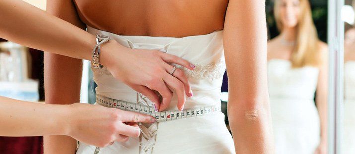 alterations to a wedding dress