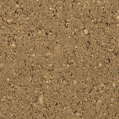 Brown soil texture with small pebbles.