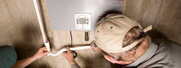 Tankless water heater installation