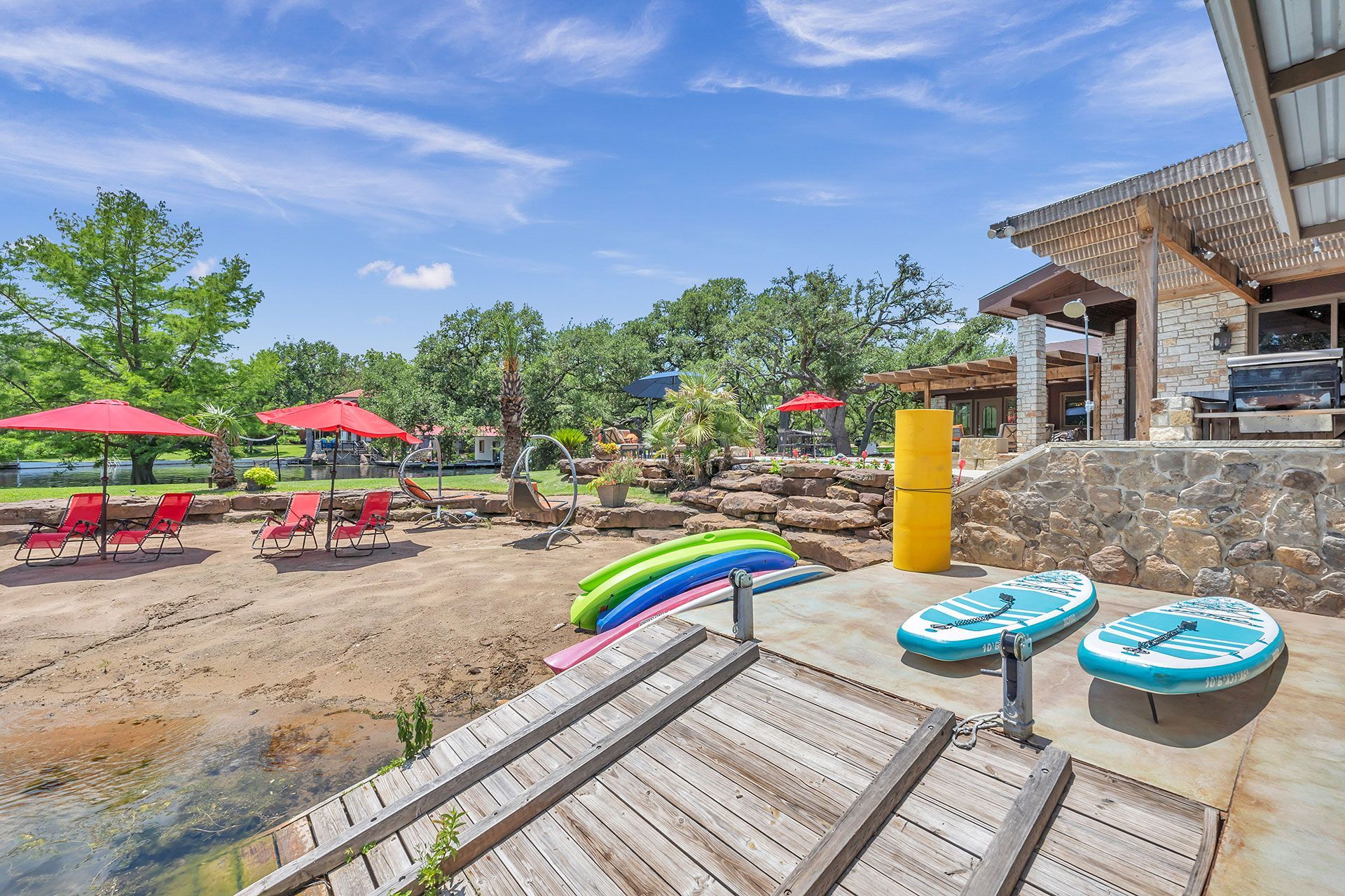 vacation rental lake amenities