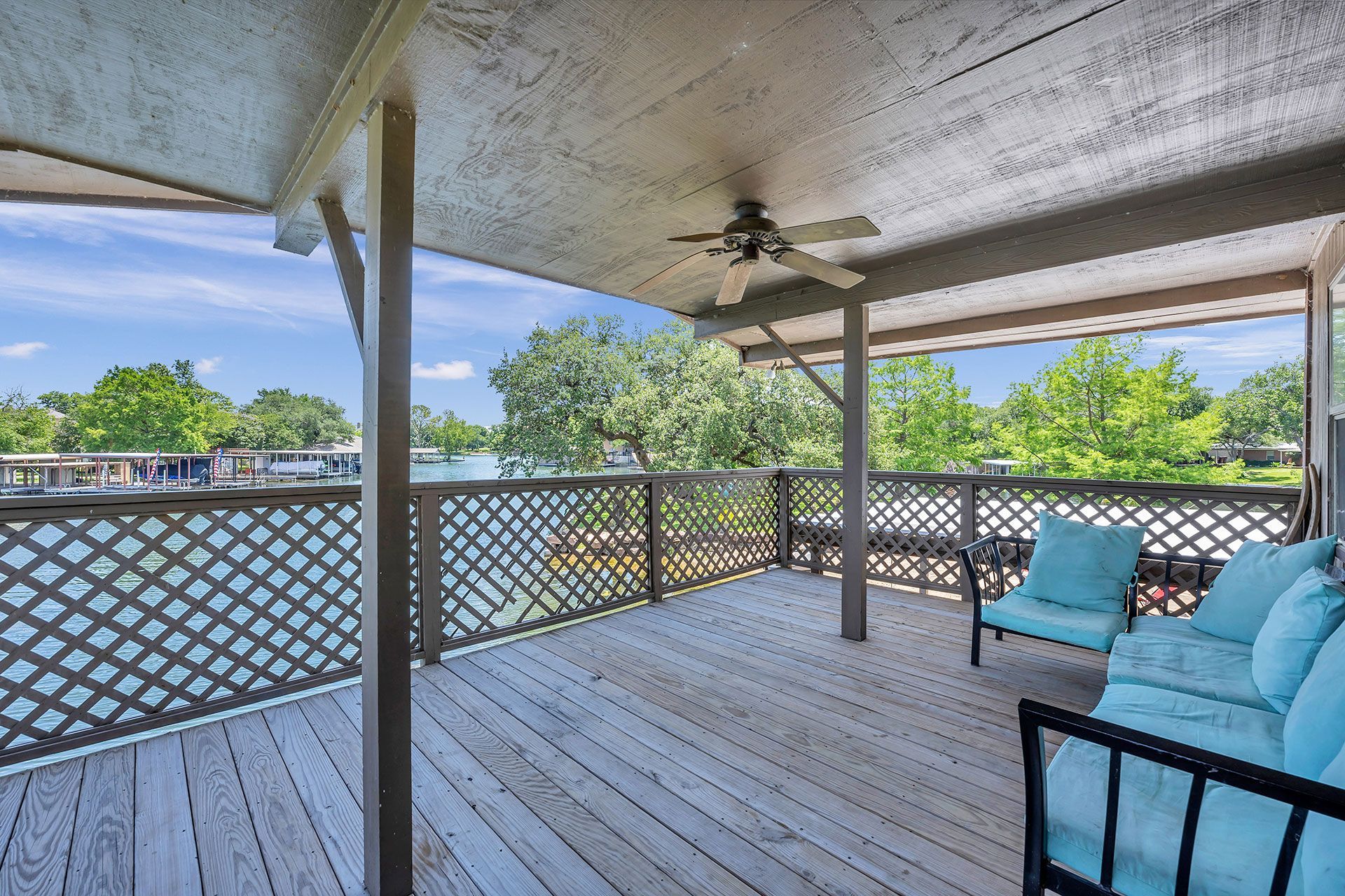 vacation rental deck