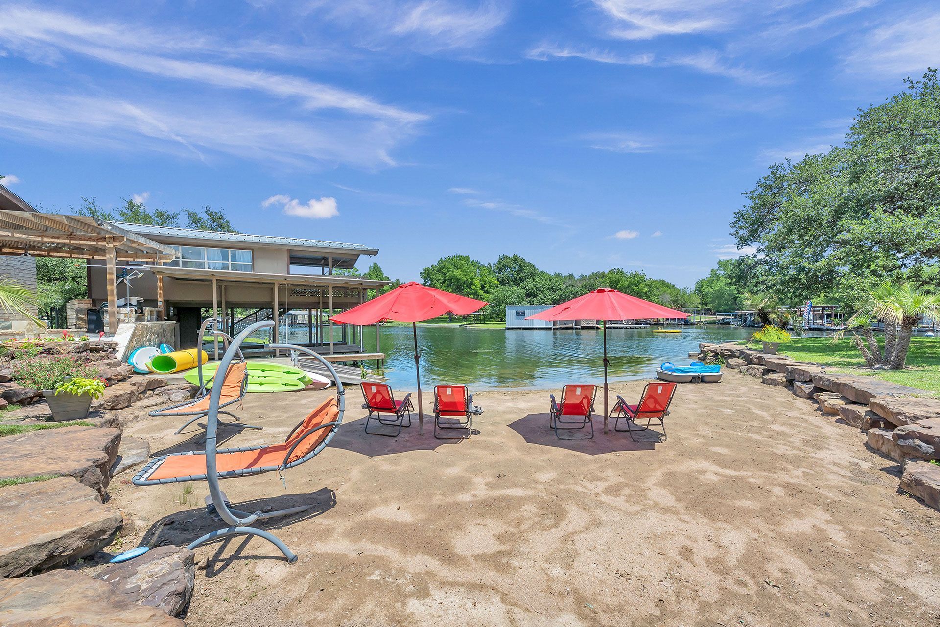 vacation outdoor lounge areas