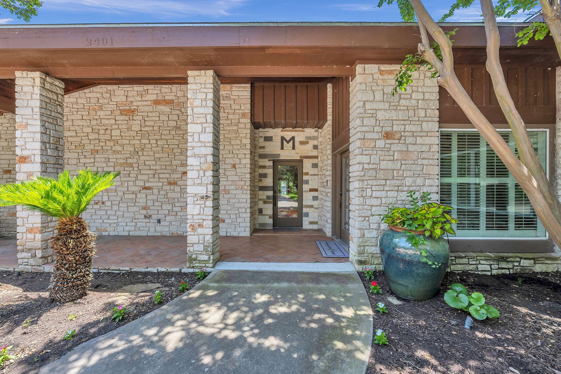 vacation rental front door