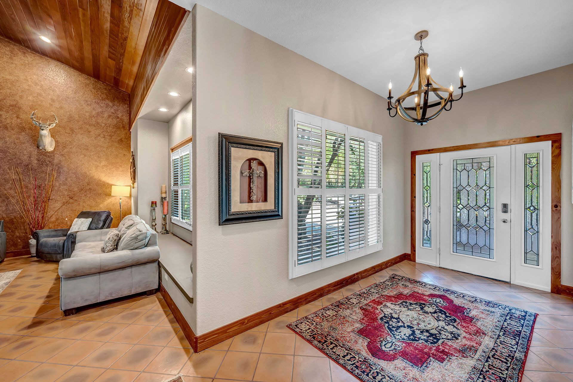 vacation rental interior entrance