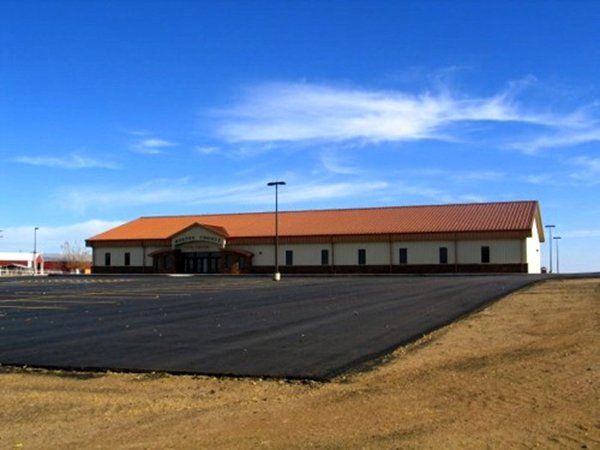 Beautiful commercial building exterior