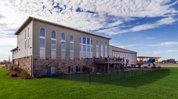 Beautiful house exterior