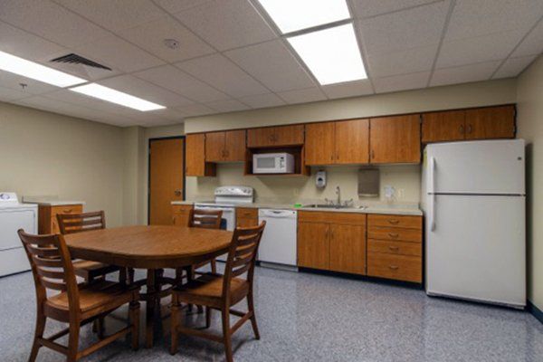 Beautiful commercial building interior